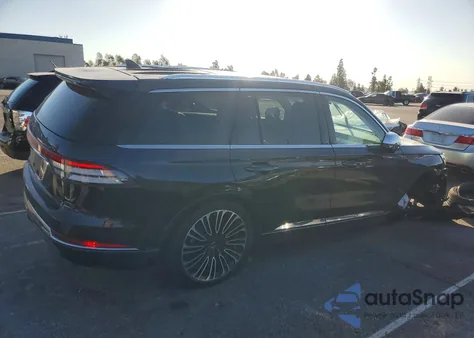 2020 Lincoln Aviator Black Label из США, поврежденный, VIN 5LM5J9XC3LGL34535